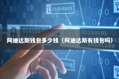 阿迪达斯钱包多少钱（阿迪达斯有钱包吗）