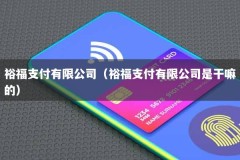 裕福支付有限公司（裕福支付有限公司是干嘛的）