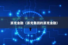派克金融（派克集团的派克金融）