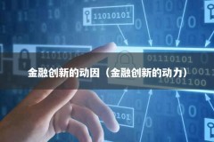 金融创新的动因（金融创新的动力）