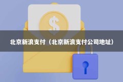 北京新浪支付（北京新浪支付公司地址）