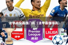 法甲战役最强门将（法甲最强球员）